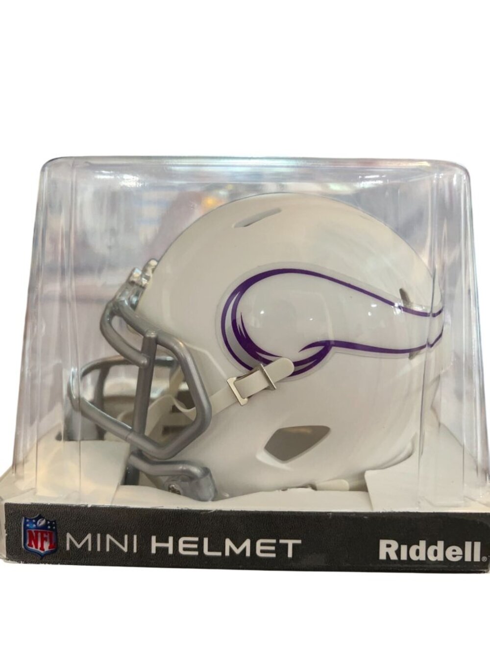 NEW IN BOX Riddell Minnesota Vikings On-Field Alternate Speed Mini Helmet $34.99 - Picture 3 of 14